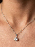 Silver Bloom Pendant Chain