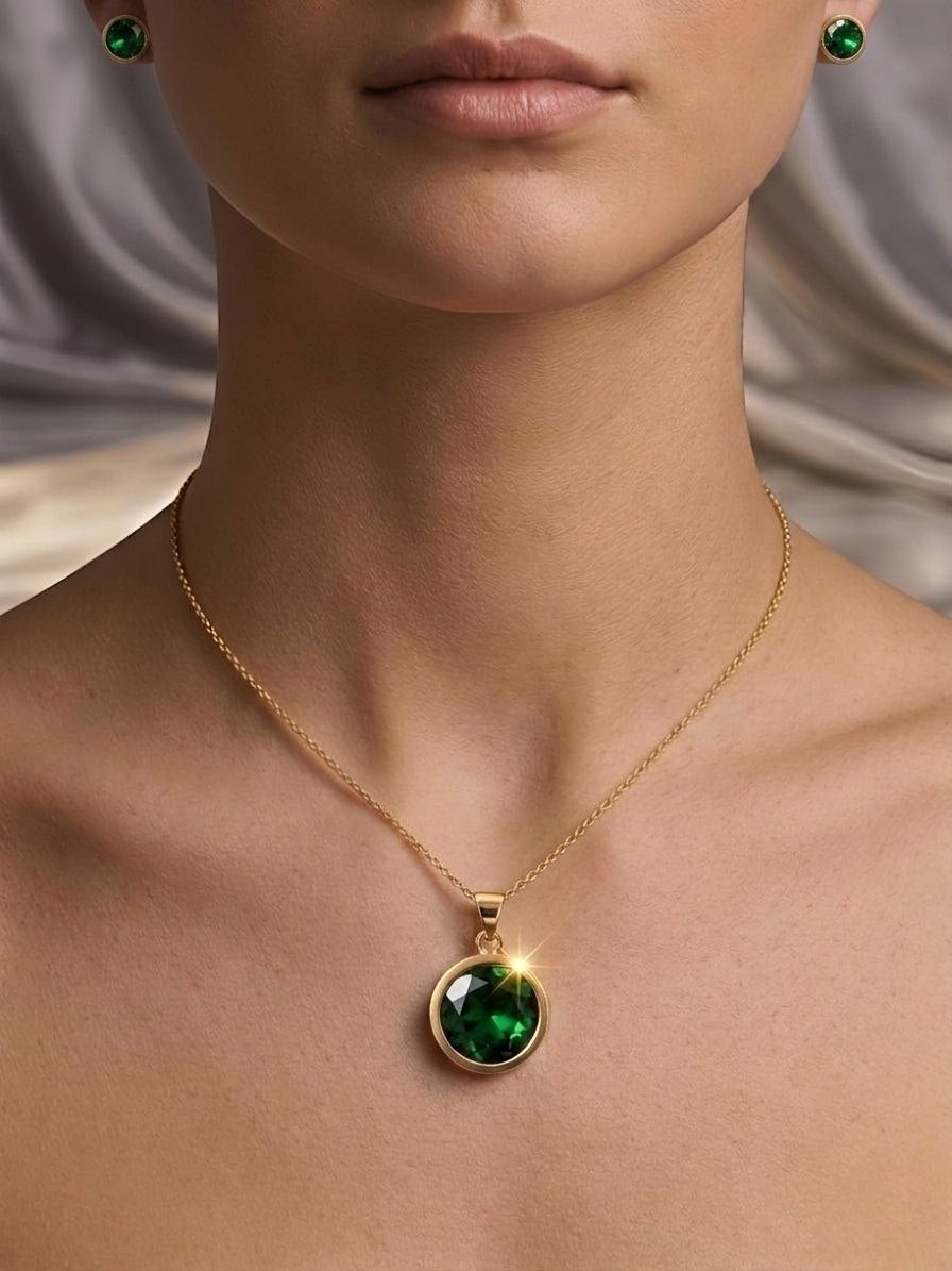 Royal Glow Pendant Set