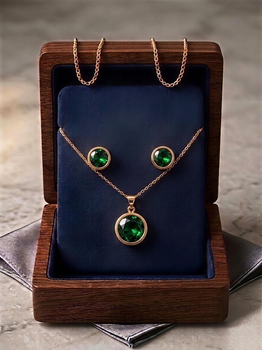 Royal Glow Pendant Set