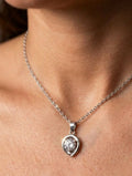 Silver Bloom Pendant Chain