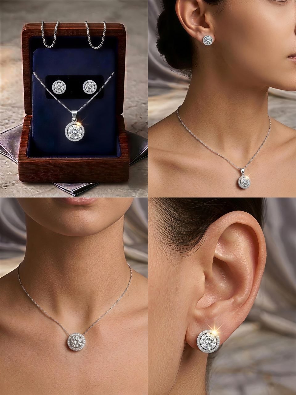 Crystal aura set