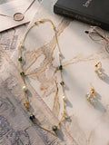 Crystal Bloom Necklace Set