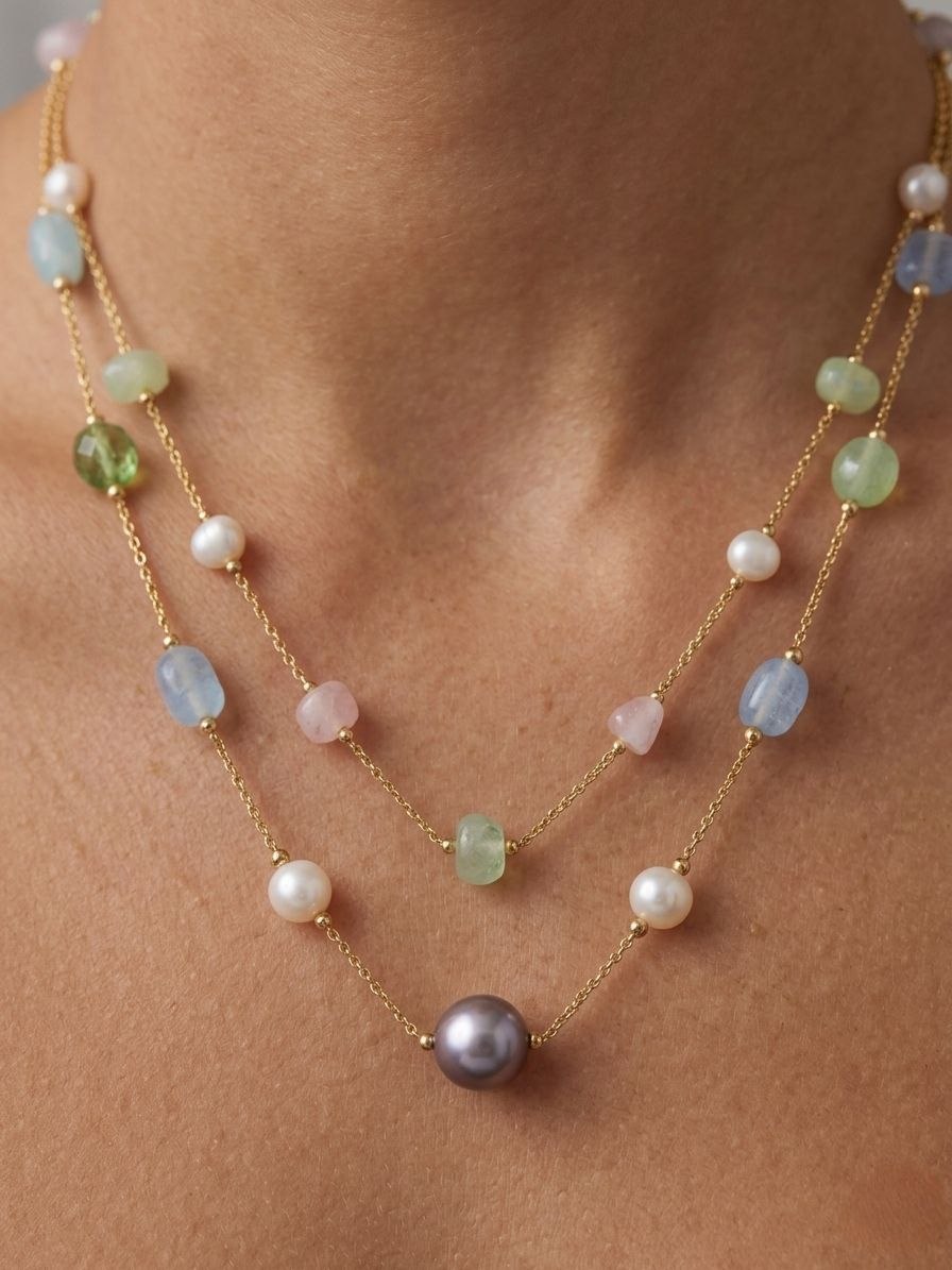 Celeste Beaded Jewelry Set