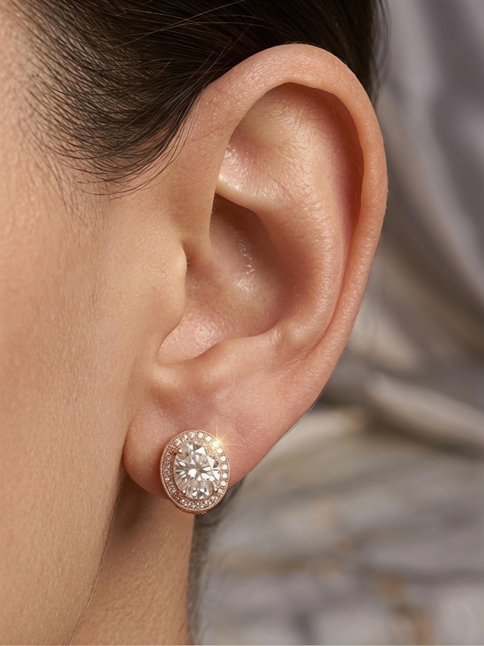 Diamond halo set