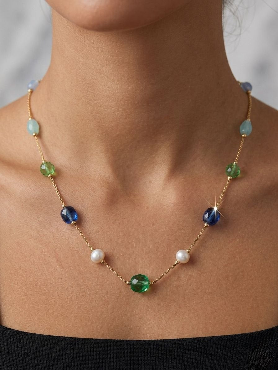 Rainbow Luxe Necklace Set