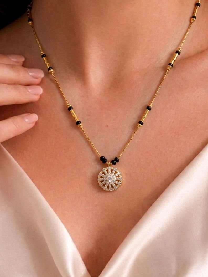 Celeste Gold Mangalsutra