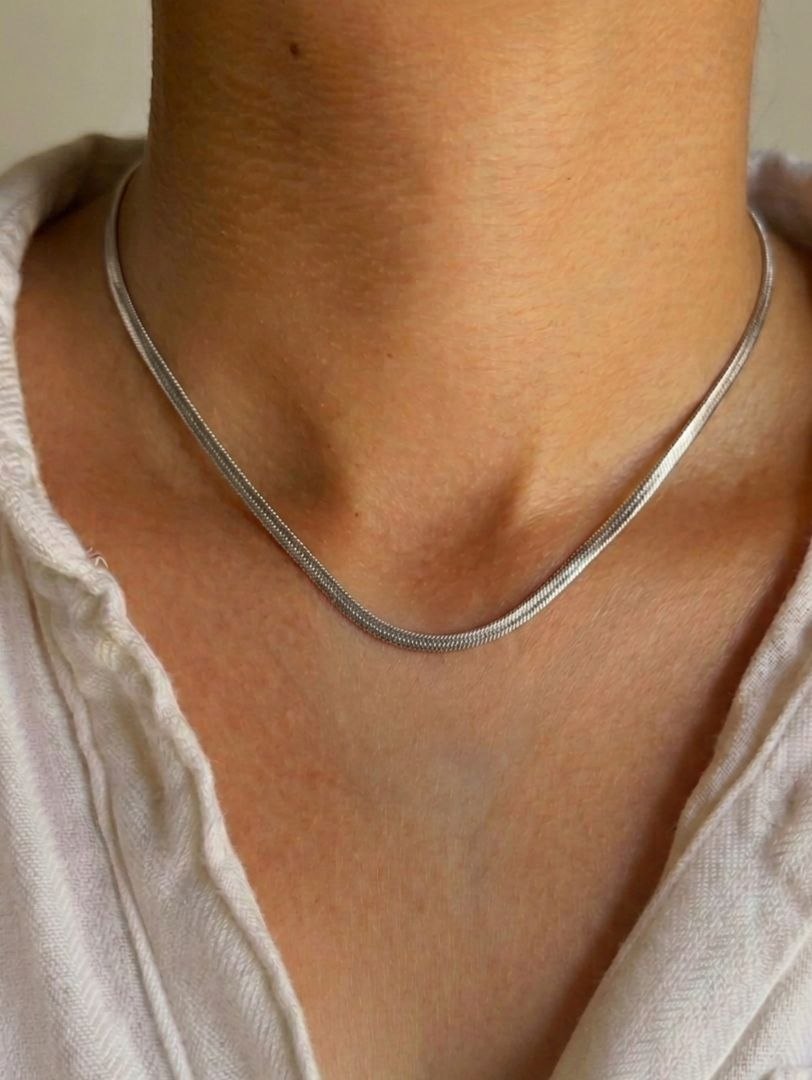 Silver Snake Chain