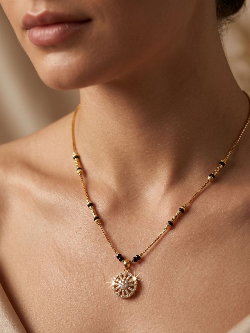 Celeste Gold Mangalsutra