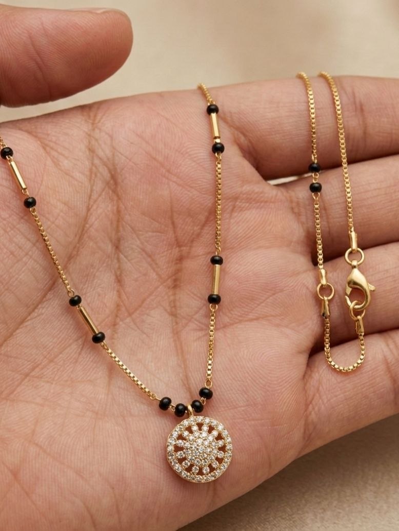 Celeste Gold Mangalsutra