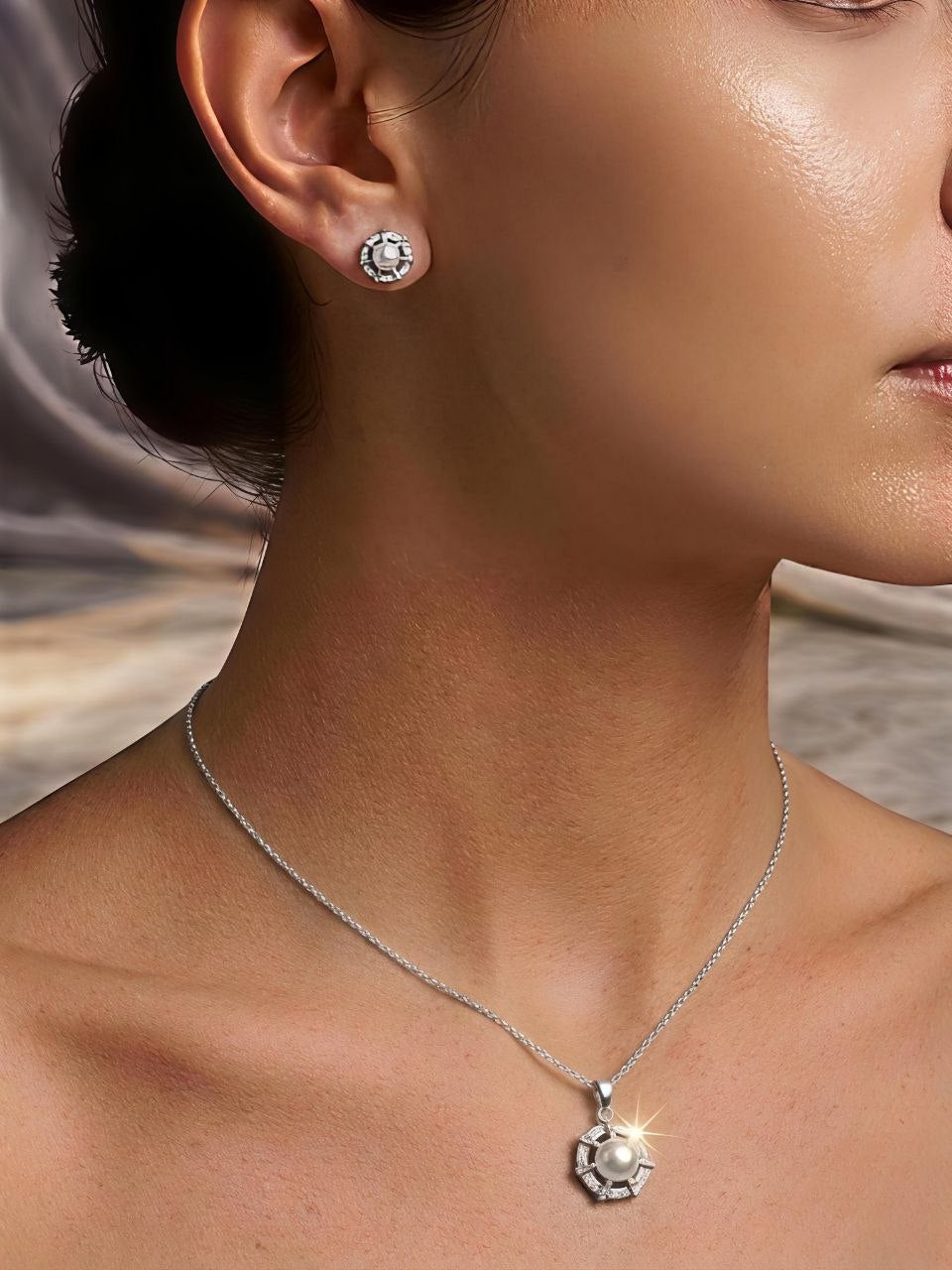Flora luxe necklace set