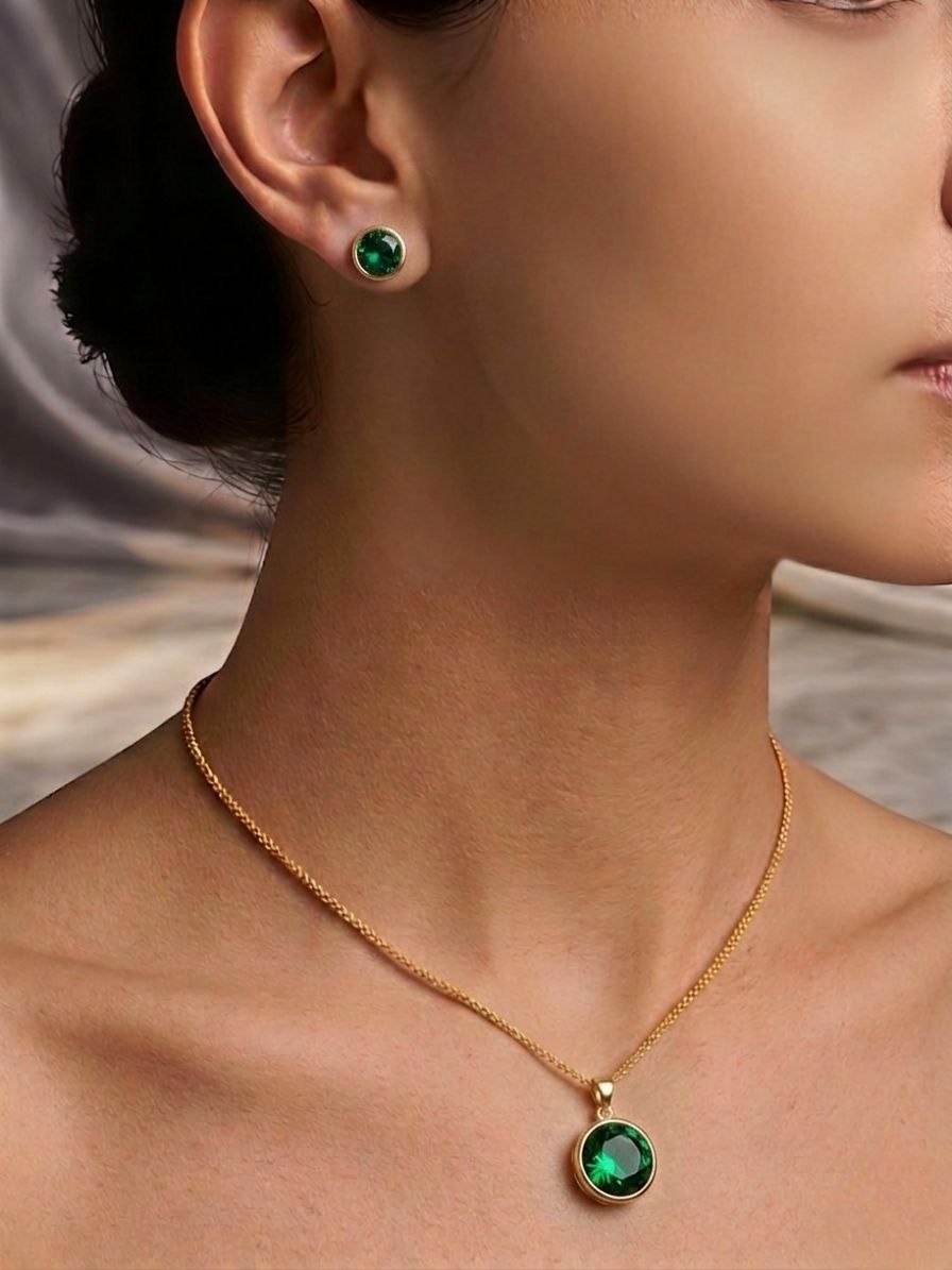 Royal Glow Pendant Set
